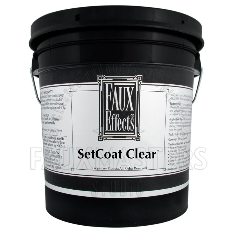 SetCoat® Clear - Faux Painting Training & Education