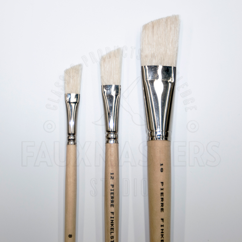 Angled Flat Brush - Faux Painting Training & Education